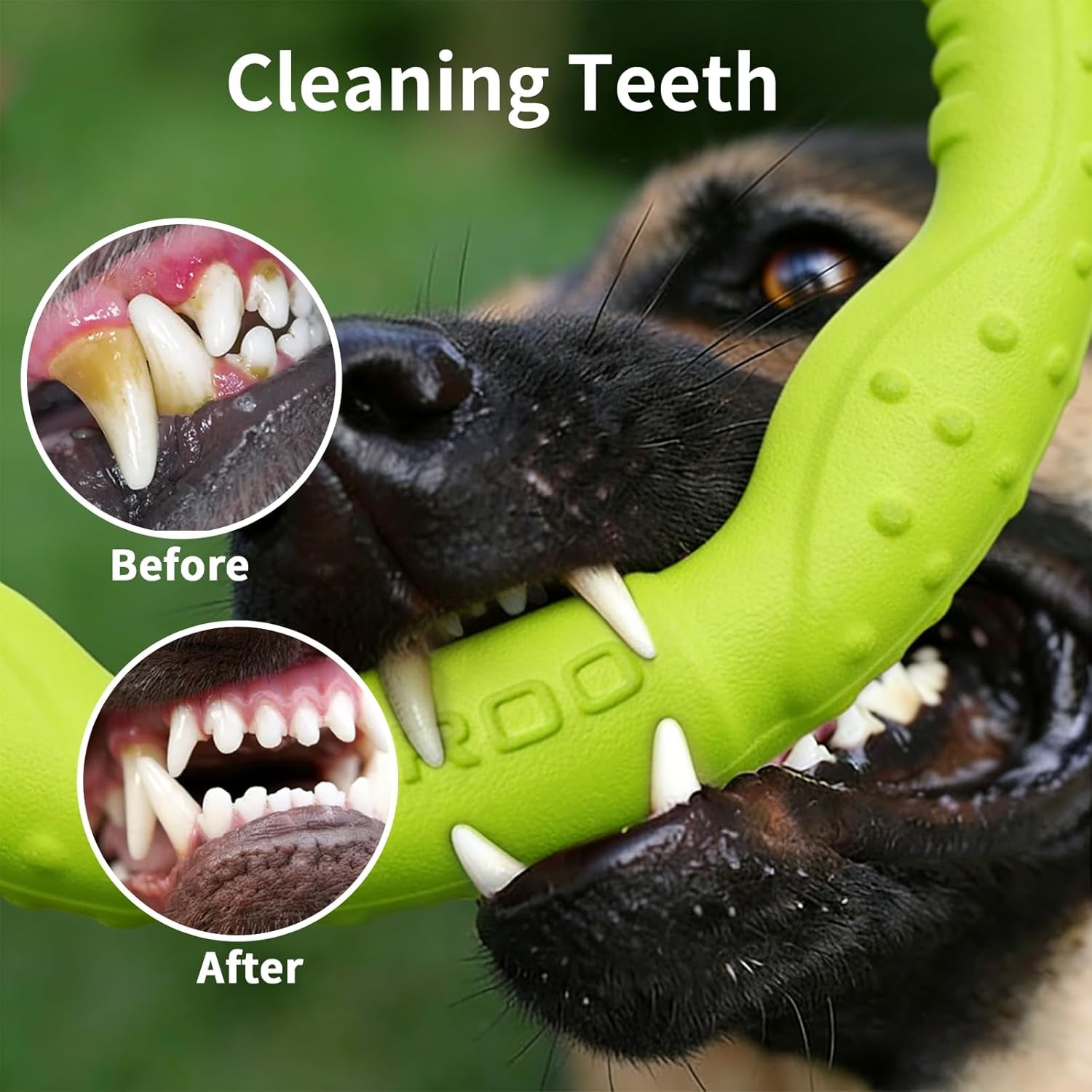 Dog Toys for Aggressive Chewers,¡¾Floatable¡¿ Dog Flying Disc, Dog Tug Toy, Interactive Dog Toys, Dog Teeth Cleaning, Tug of War Dog Toy, Dog Chew Toys, Dog Teething Toys for Catch, Fetch
